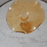 Blown glass vase soliflore corolla years 60-70