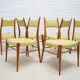 Mid-century Austrian dining chairs, 1950s, set of 6