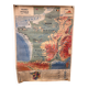 Grande carte d’école vintage