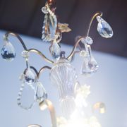 Classic French chandelier with grapevines