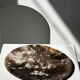 Dish in petrified wood