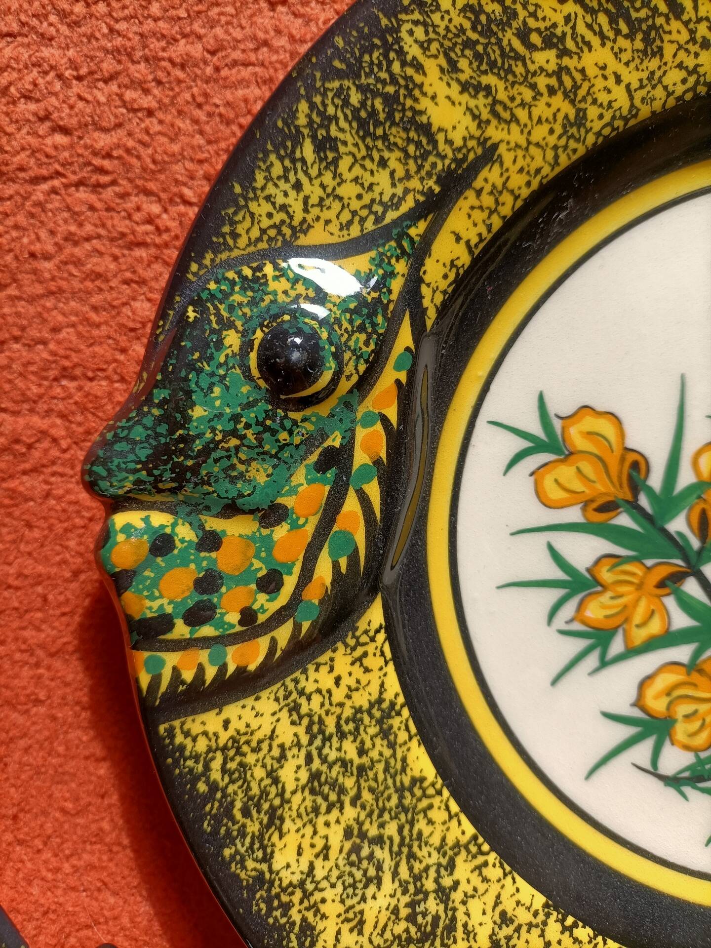 Ensemble d'assiettes Poissons Henriot Quimper