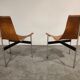Pair of T Side Chairs by Katavolos, Littell & Kelley for Laverne International