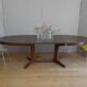 Baumann oval elm table