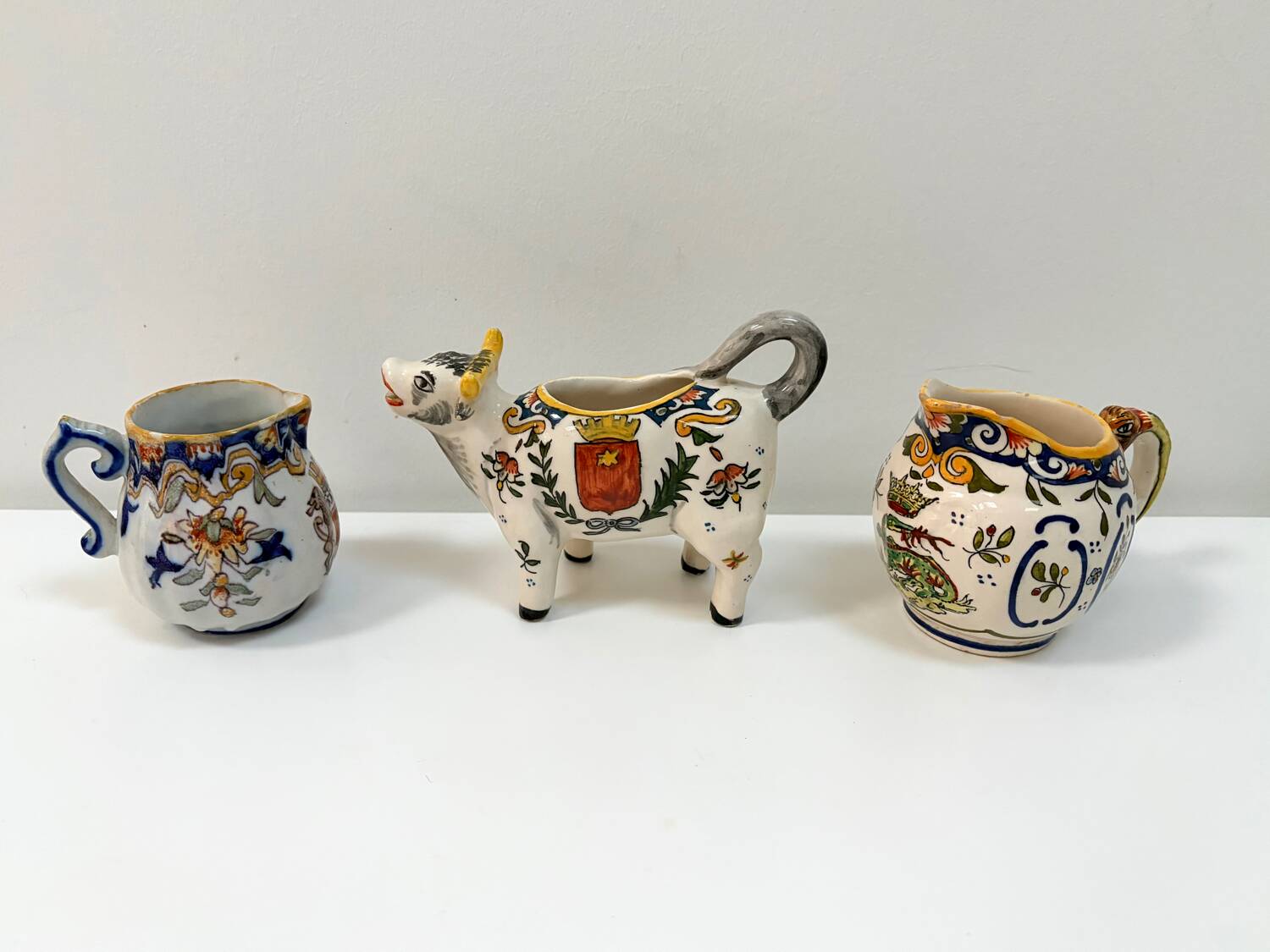 Creamer / Milk jug / Ceramic cow Aix-les-Bains