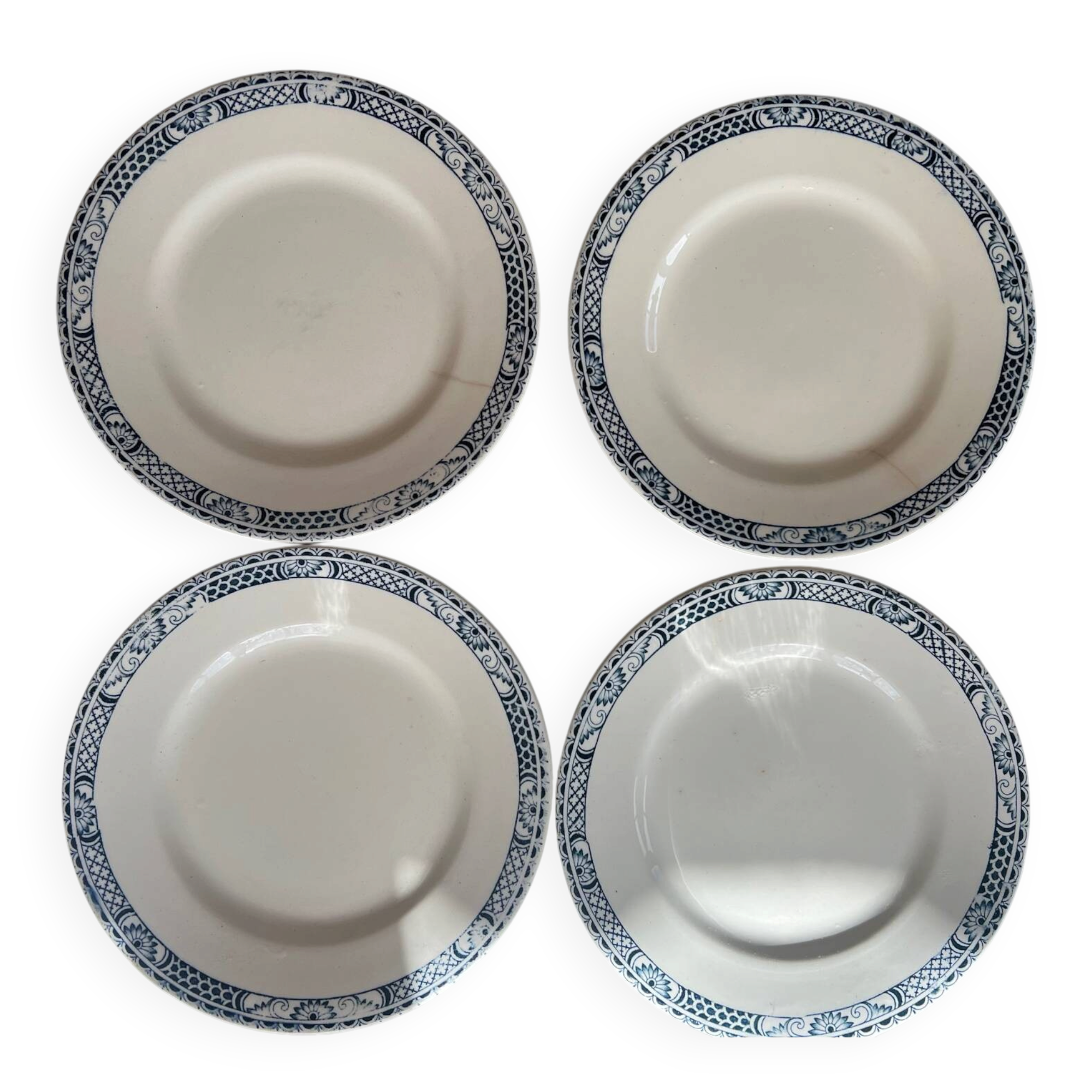 Ironstone plates