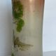 Vase en verre dépoli peint Legras