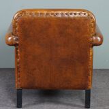 Schapenleren armchair and studio lounge stool