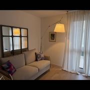 For sale: Tolomeo Mega floor lamp by Artemide in like-new condition.