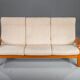 Mid-century modern Danish three-seater teak sofa, 1960s