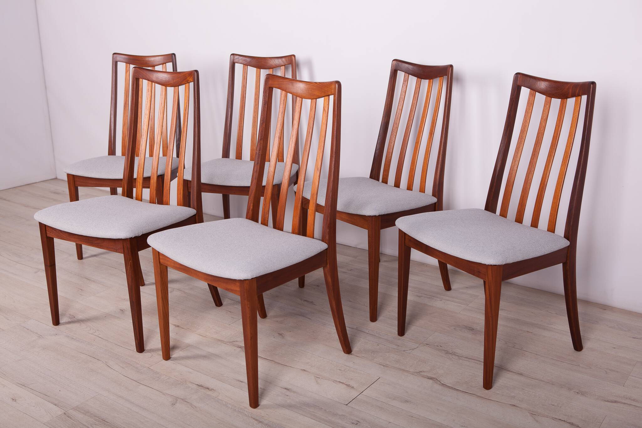 Teak Dining Chairs by Leslie Dandy for G-Plan, 1960s, Set of 6