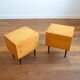 Pair of vintage bedside tables 1960
