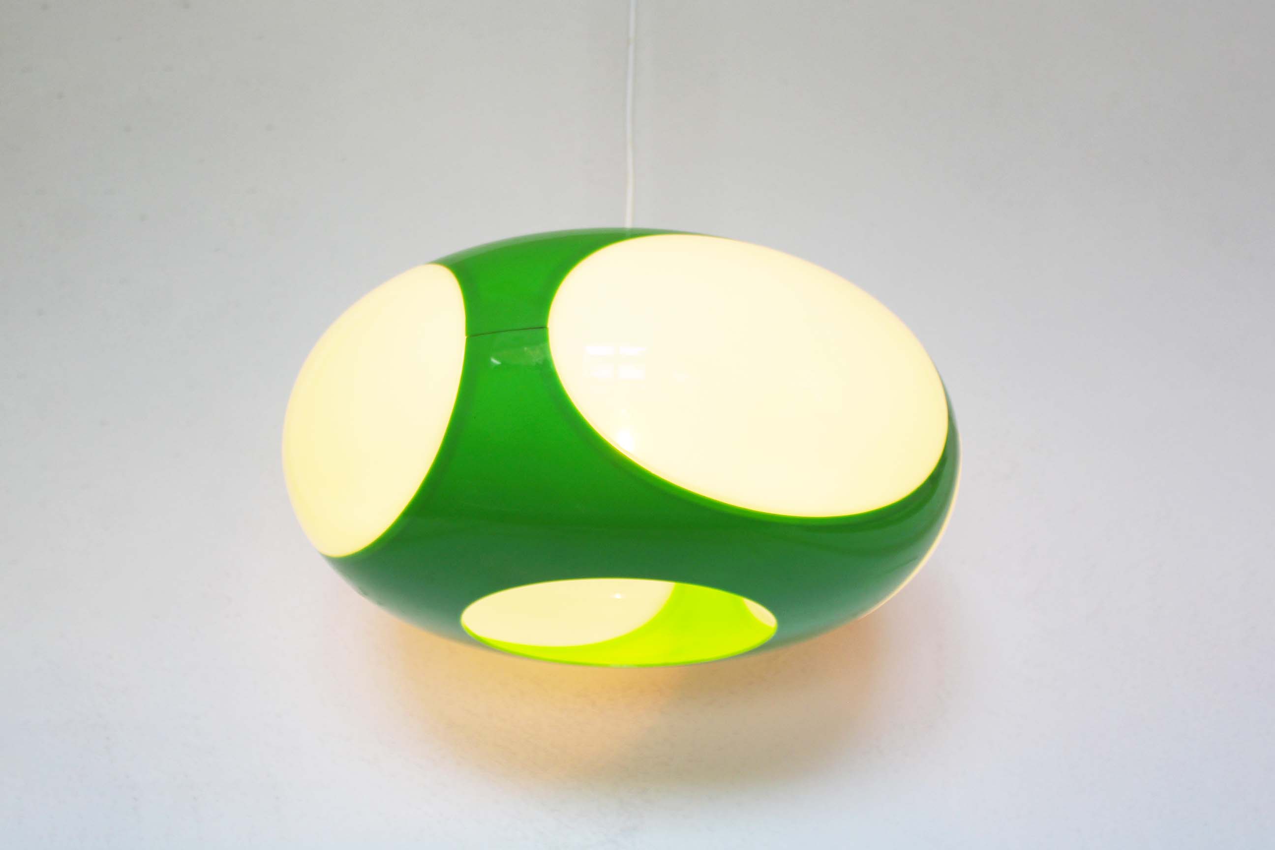 Spage age vintage bug eye pendant