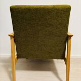 Fauteuil de salon du milieu du siècle de Tchécoslovaquie des années 1970