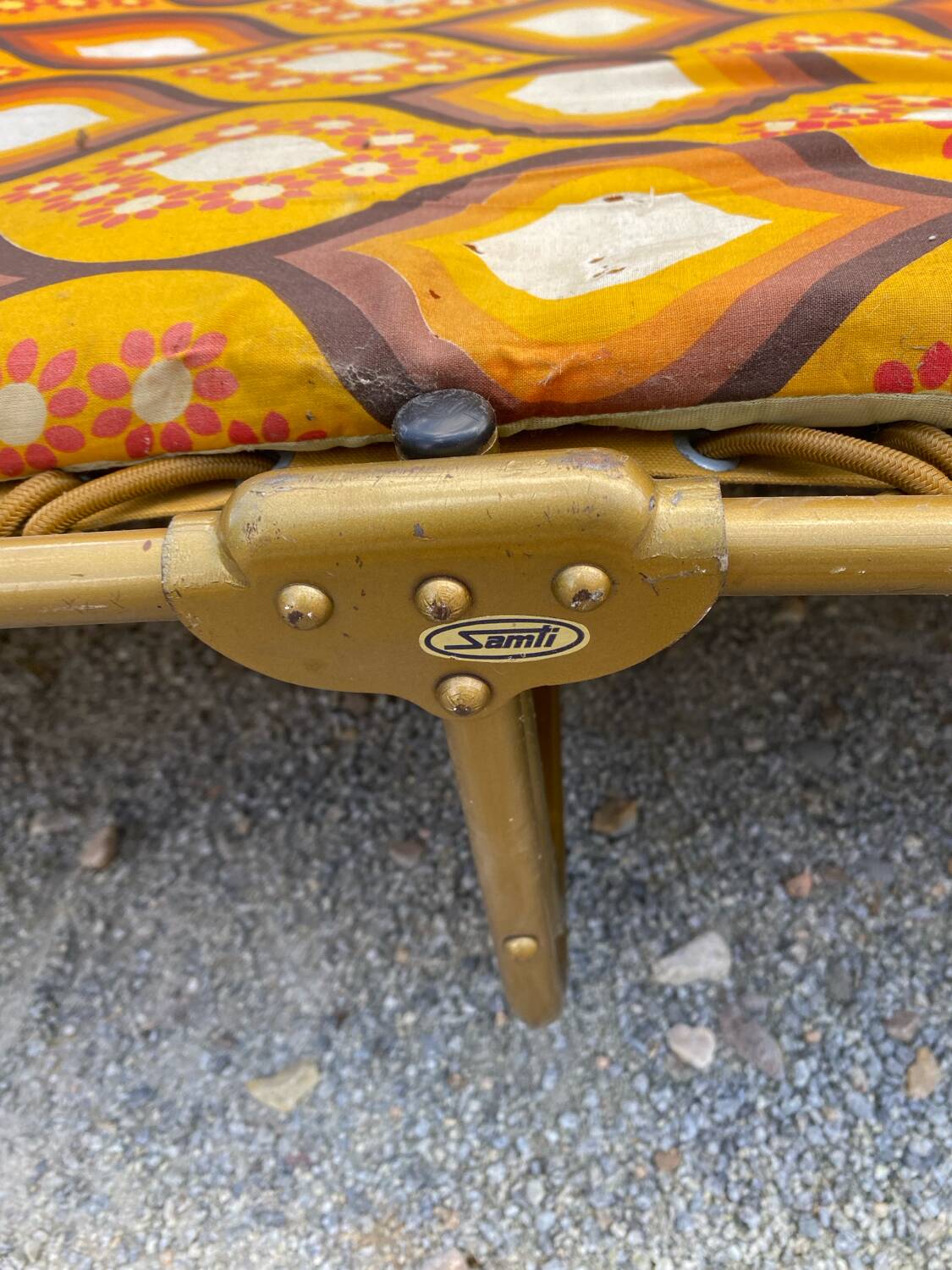 Double camp bed