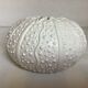 Vase en forme d oursin coquillage
