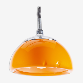 Suspension orange et chrome space age