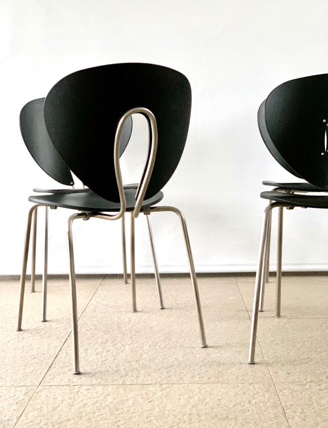 Set of 4 Globus chairs