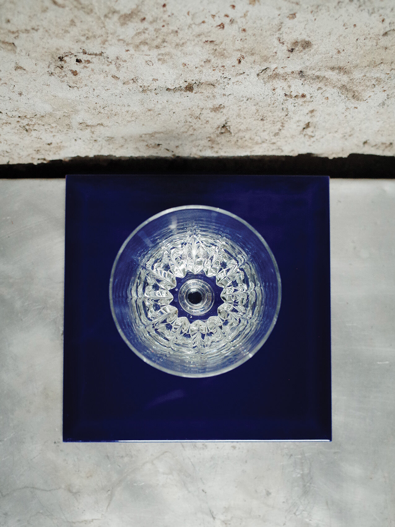 Lot of 5 crystal water glasses