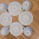 4 vintage Walbrzych cups and saucers