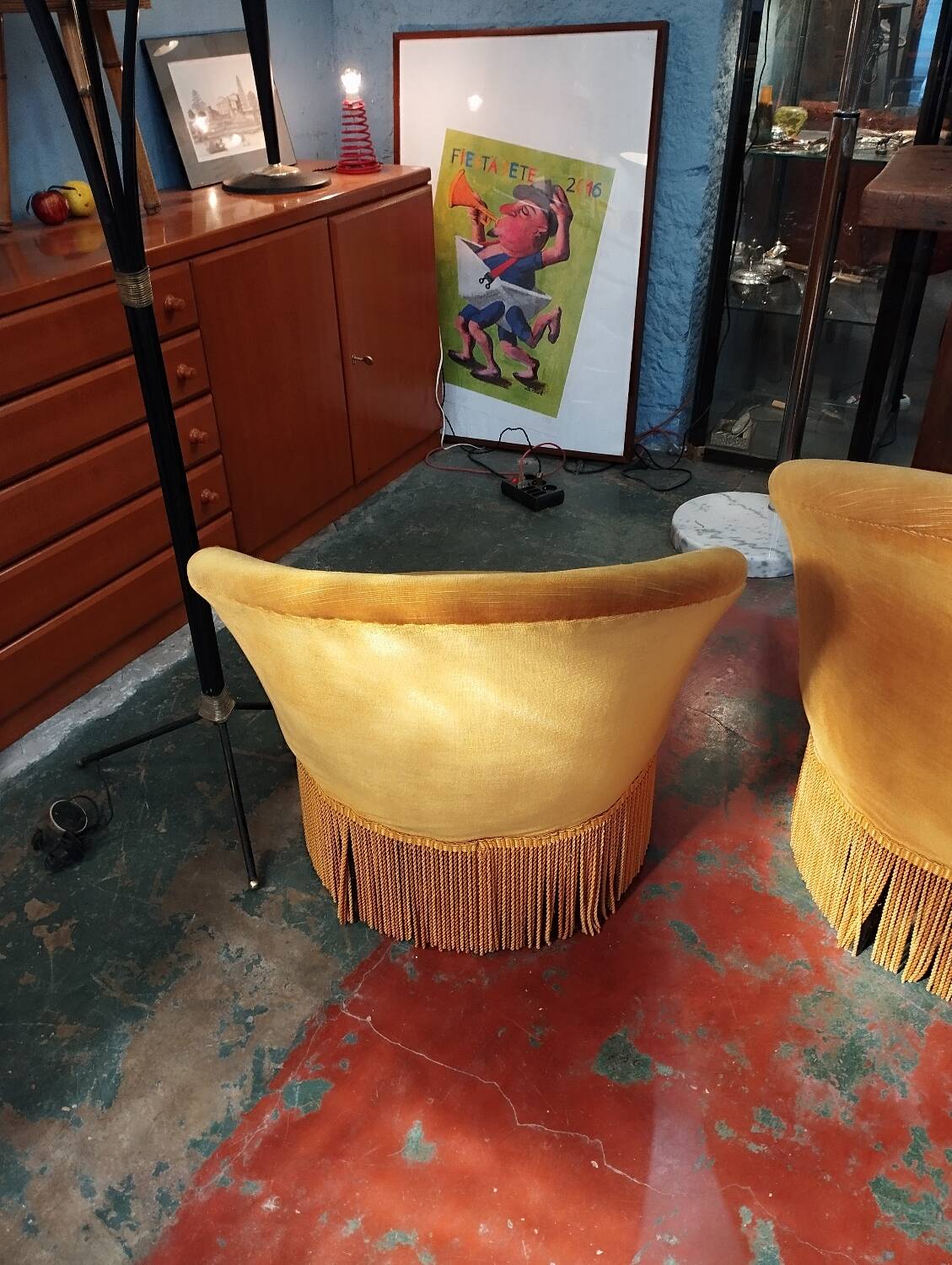 Toad sofa and 2 armchairs set