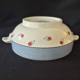 Vegetable dish (soup tureen) in Digoin Sarreguemines earthenware, model AIX A156.