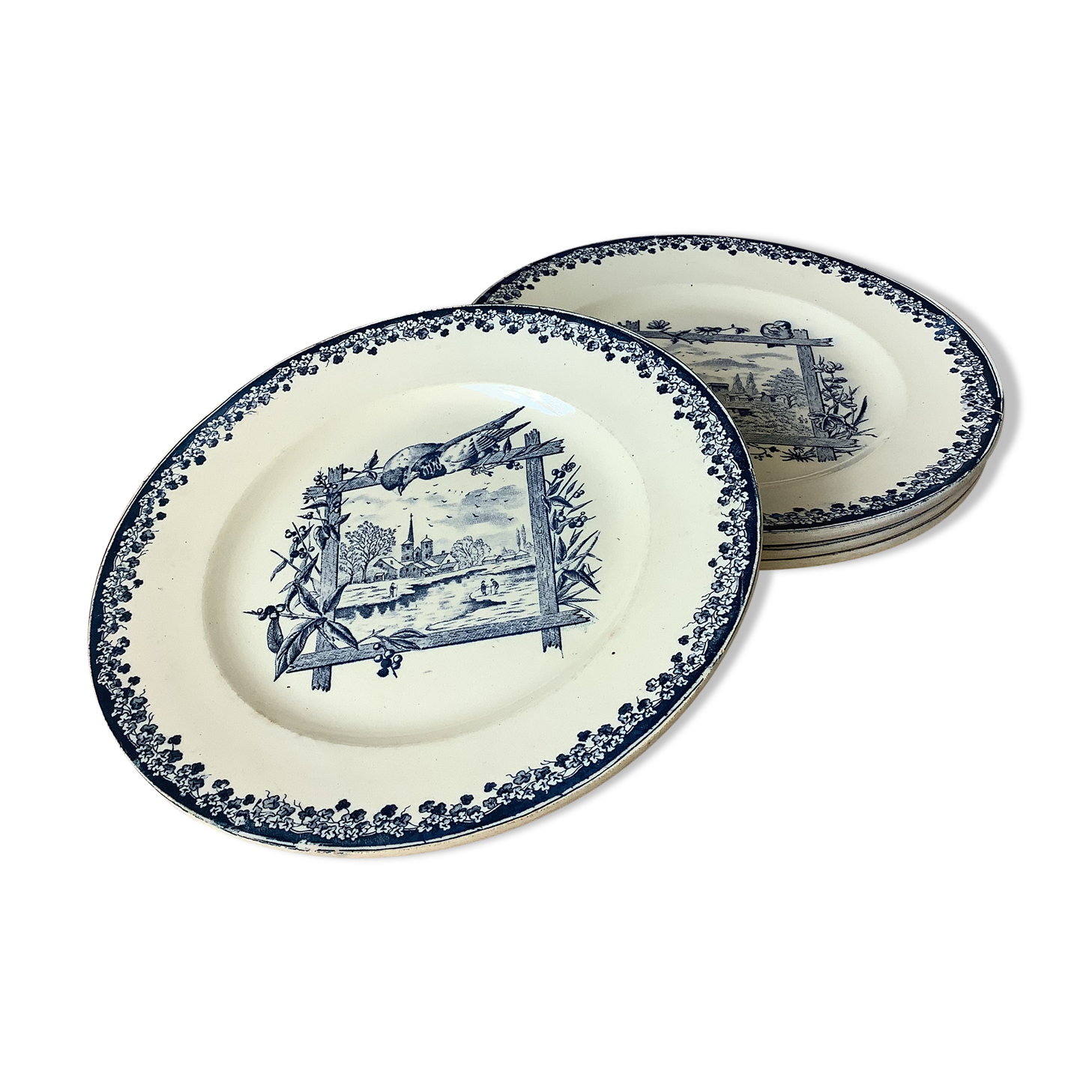 Plates Salins Landscapes iron earth XIXth