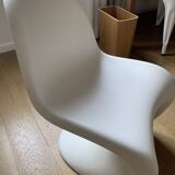 Panton Junior chair in white color