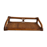 Vintage rattan shelf