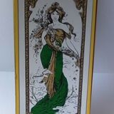 Lot small art nouveau mirrors Mucha