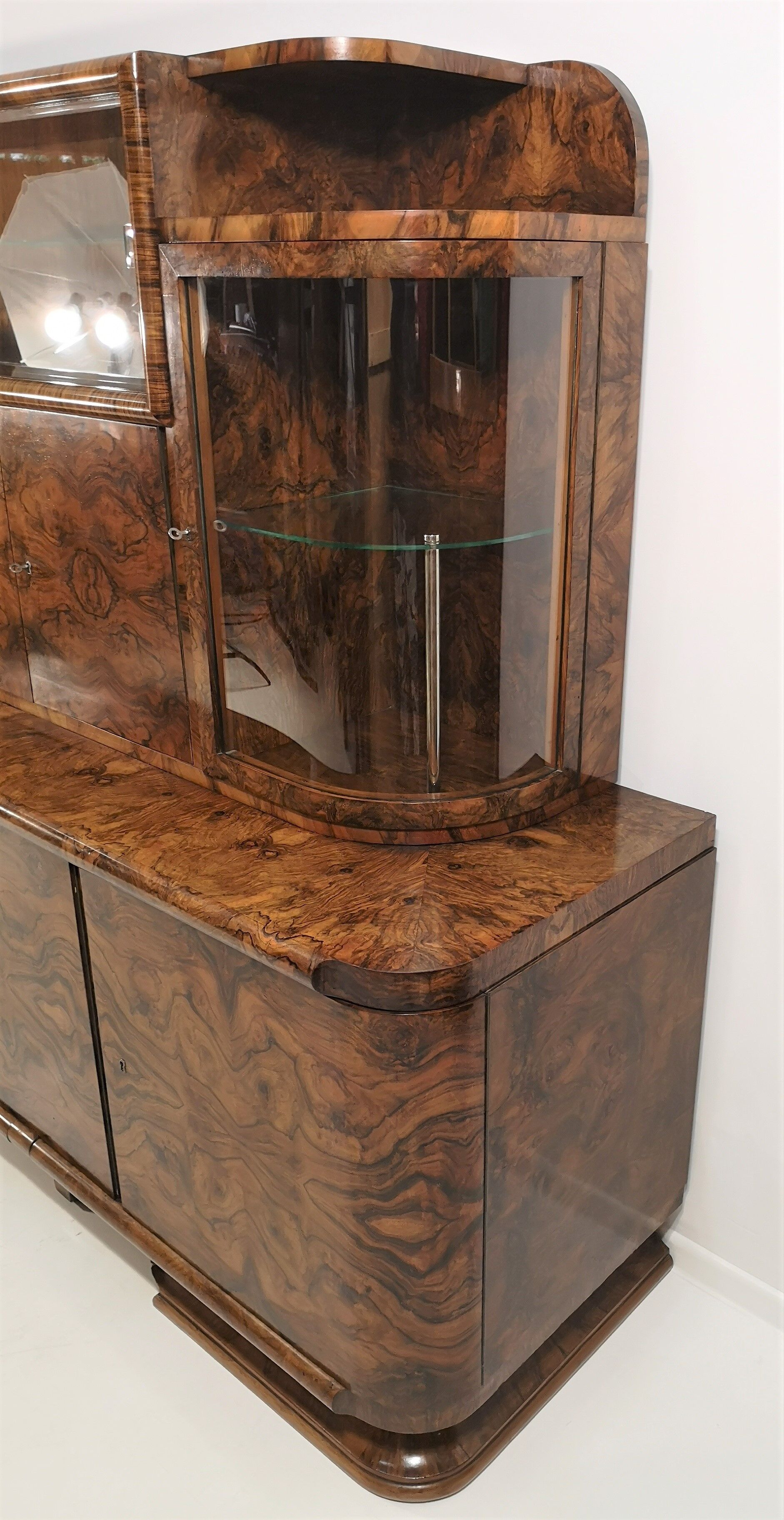 Art Deco Sideboard and Desk 2 in 1, 1940s