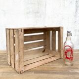 Locker vintage wooden box