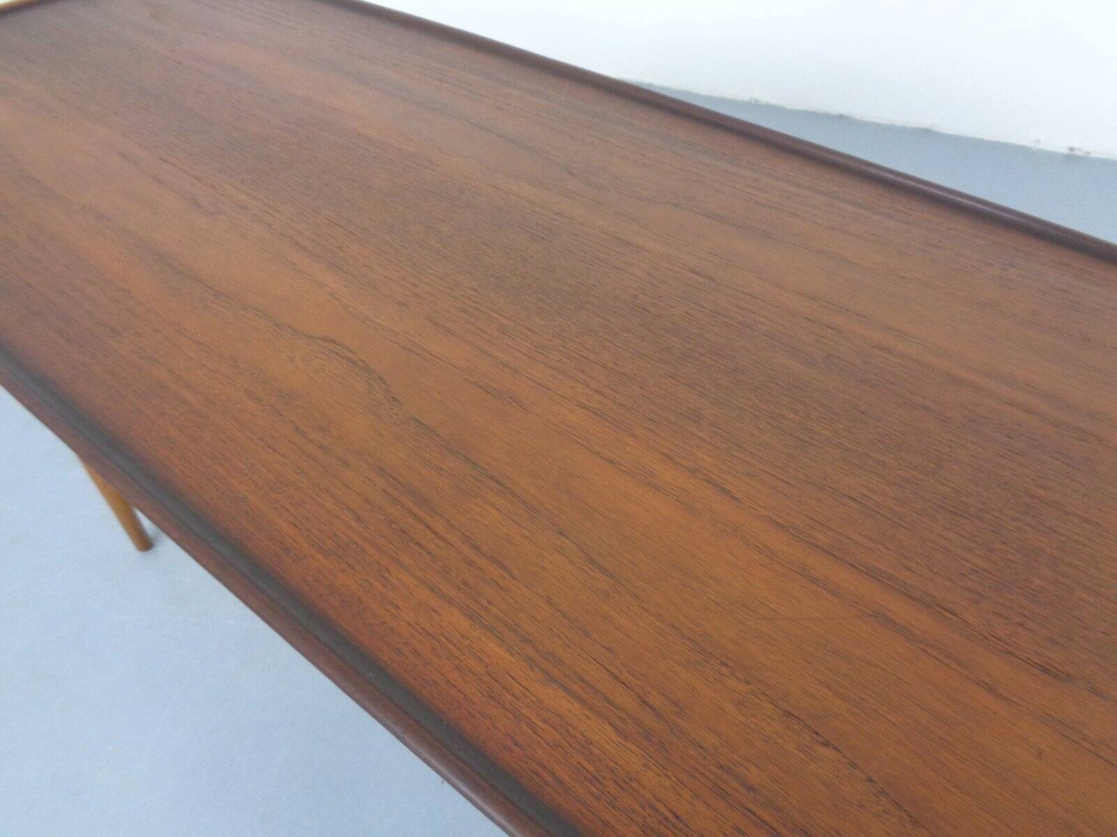 Teak & Oak Coffee Table by Børge Mogensen for Fredericia Stolefabrik, 1950s