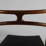Sixties Danish design rosewood dining chairs by cabinetmaker Johannes Ander