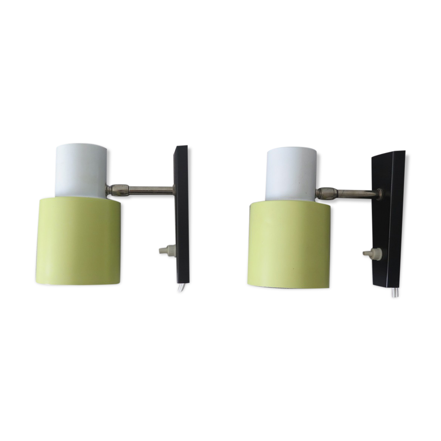 Set of 2 wall lamps 1950s