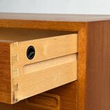 Danish Teak Sideboard Dresser Chest of Drawer by Poul Hundevad - 1960s Design Mid-Century