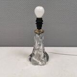 Crystal table lamp from Vannes-le-Châtel, France, 1960s.