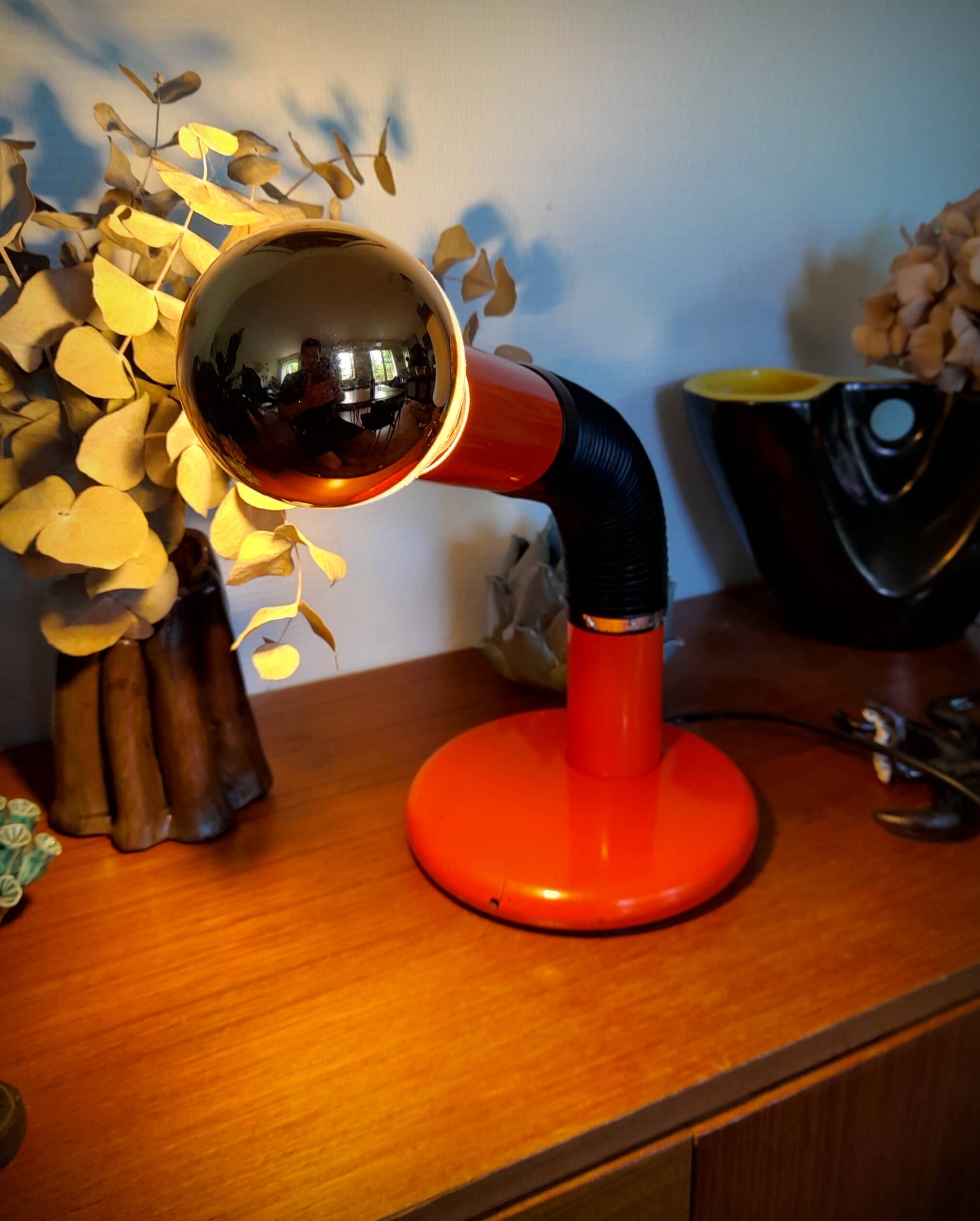 Elbow lamp by E. Bellini for Targetti Sankey. Italy, 1970s