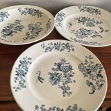 3 dishes Longwy Ycho