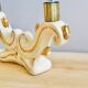 Ceramic candlestick lamp