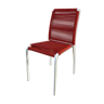 Red children's chair in rope 60s-70s