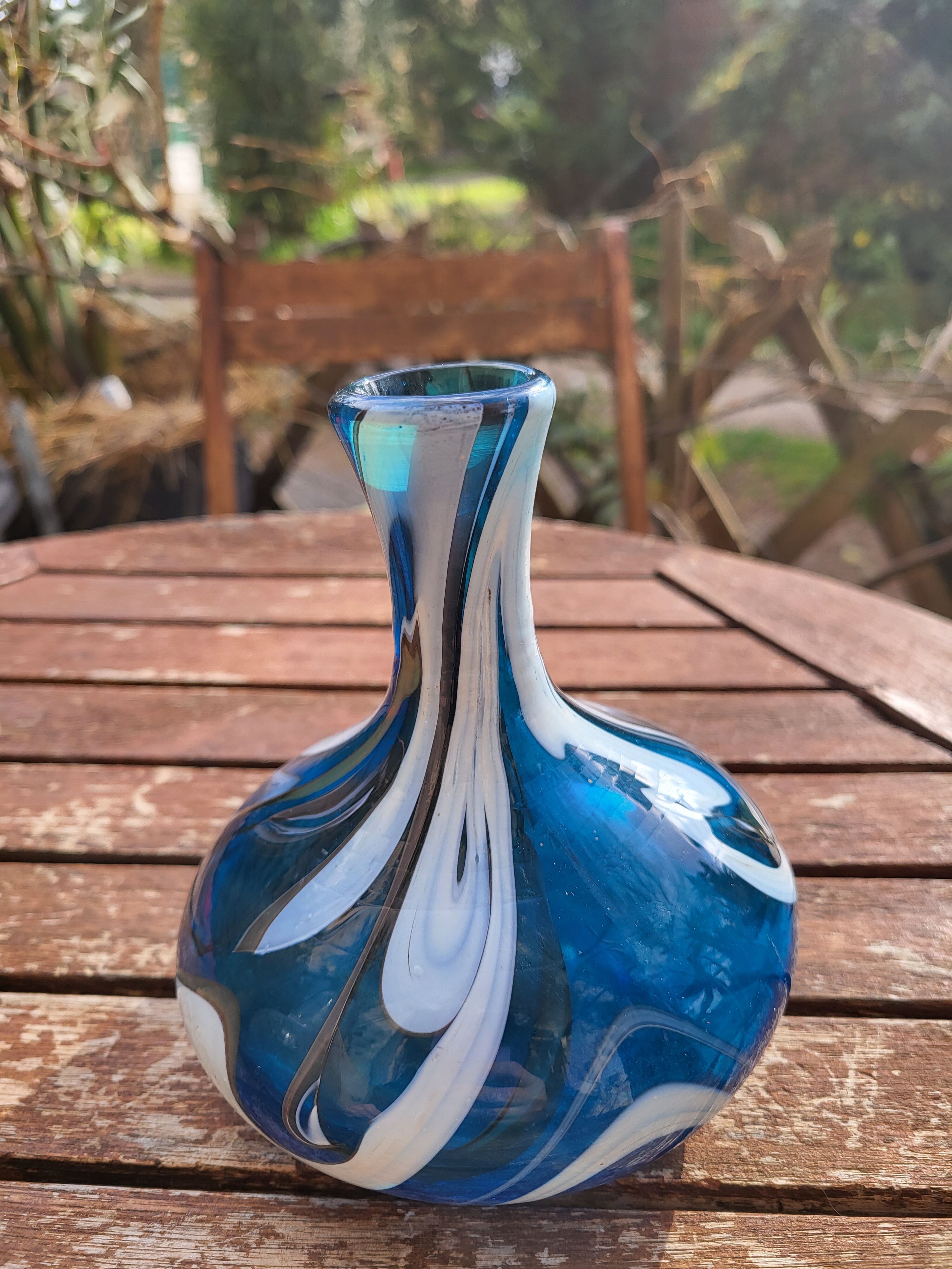 Vintage soliflore from the Maure Vieil glassworks