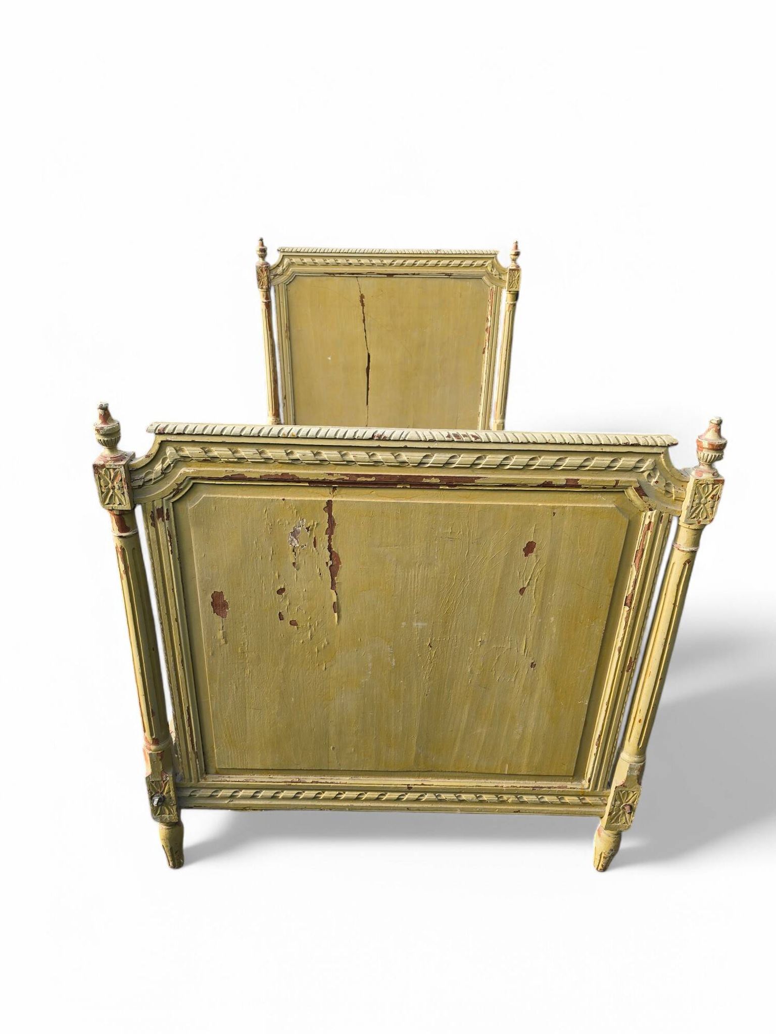 Lit Louis XVI d'époque - coloris d'origine