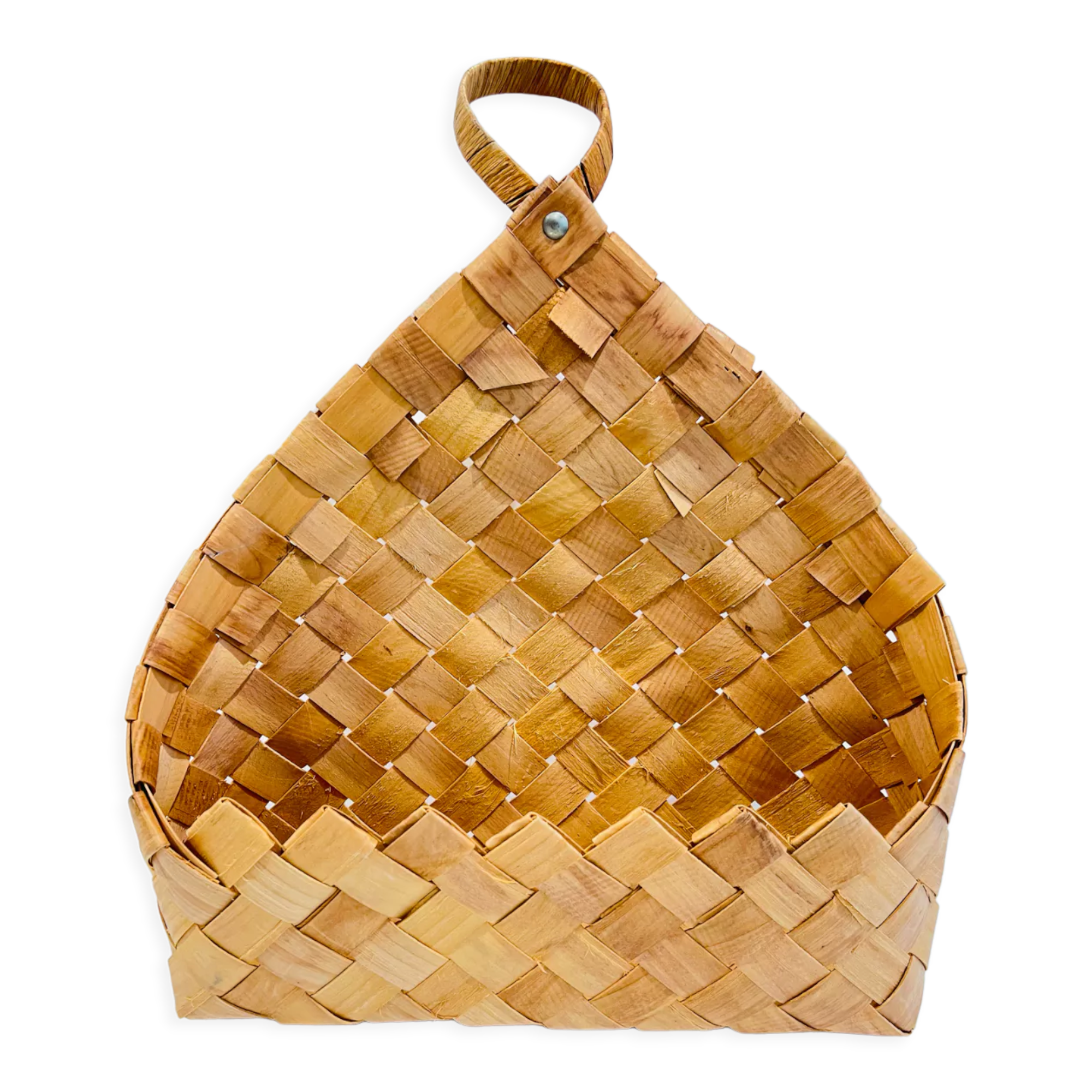 Porte manteaux vintage en rotin | Atelier du petit parc