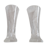 Set de 2 verres à pastis pieds travaillés
