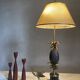 Lampe ananas bronze
