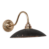 Antique brass and mercury glass wall light (19 available)