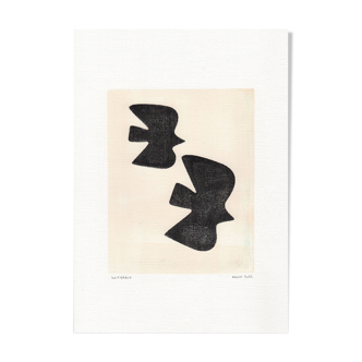 Painting on paper • M565 • signed eawy