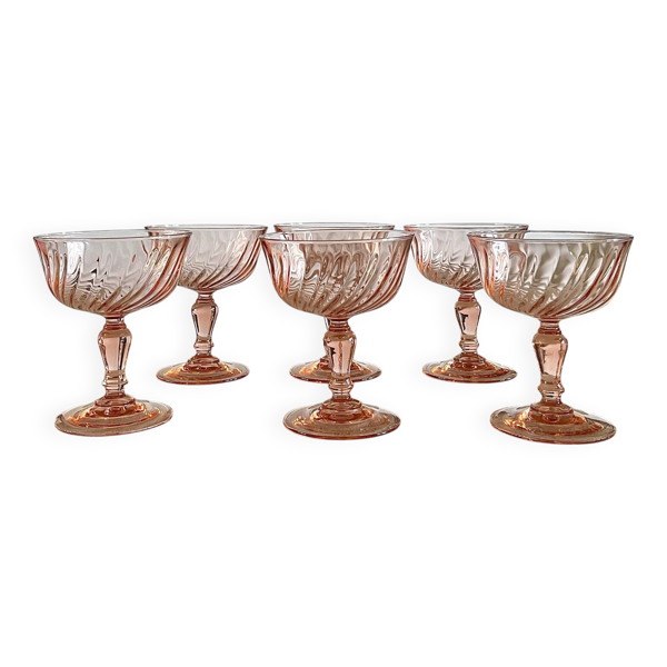 6 coupes Rosaline.