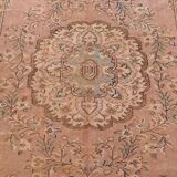 Oushak Melon Turkish Rug 180x290 Rose Vintage Carpet -Rose Beige Rug -Rose Area Rug -Turkish Carpet